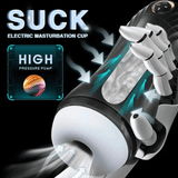 Male Masturbator with Automatic Sucking / Silicone Blowjob Sex Machine