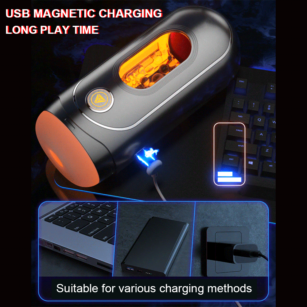 Male Sex Toys for Masturbation / Automatic Blowjob Machine with Remote