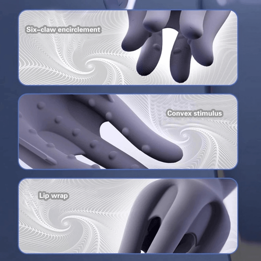 Male Silicone Masturbator / Adult Sex Toy with Vibrator Glans - EVE's SECRETS