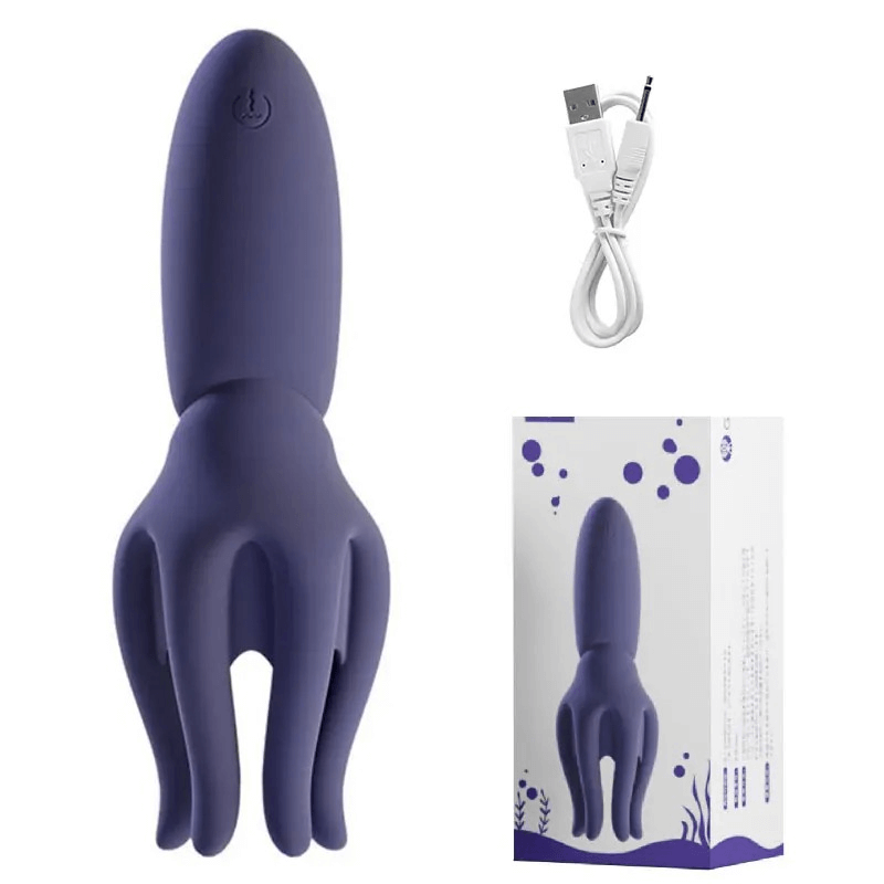 Male Silicone Masturbator / Adult Sex Toy with Vibrator Glans - EVE's SECRETS