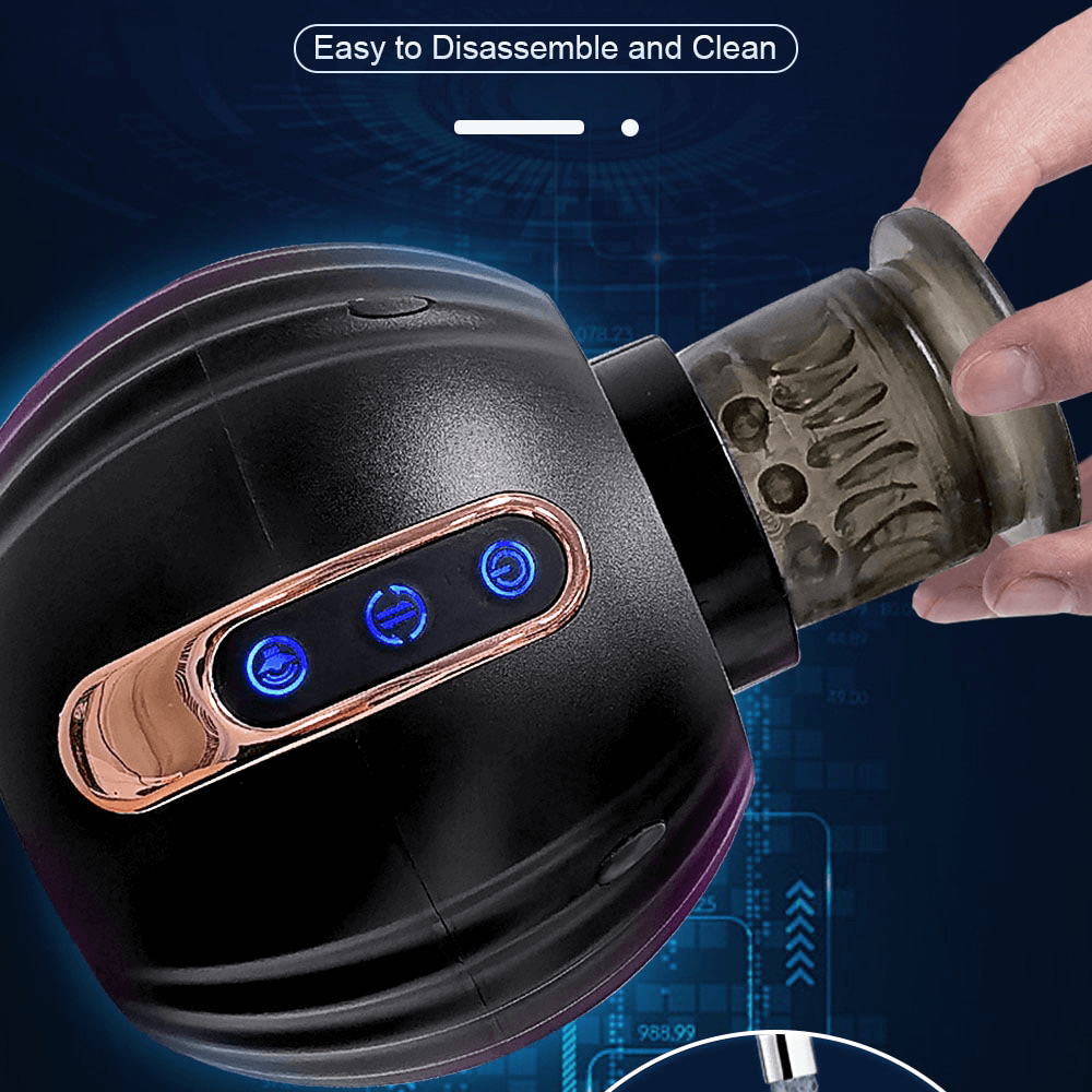 Male Telescopic Masturbator / Blowjob Sex Machine / Adult Sex Toy for Men - EVE's SECRETS