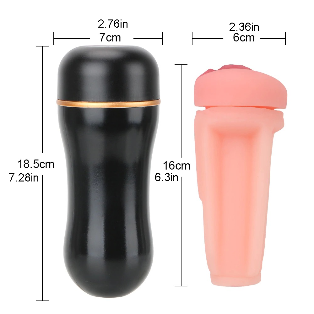 Tight Realistic Vagina Masturbation Cup for Men / Adult Sex Toys - EVE's SECRETS
