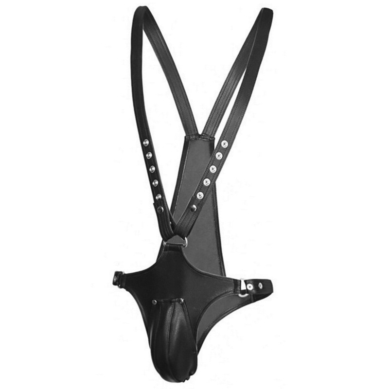 Men's BDSM Body Harness with Open Crotch Function / Sexy Fetish Bondage - EVE's SECRETS