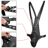 Men's BDSM Body Harness with Open Crotch Function / Sexy Fetish Bondage - EVE's SECRETS