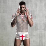 Men's Doctor Erotic Uniform / Mesh Erotic Cosplay Underwear - EVE's SECRETS
