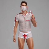 Men's Doctor Erotic Uniform / Mesh Erotic Cosplay Underwear - EVE's SECRETS