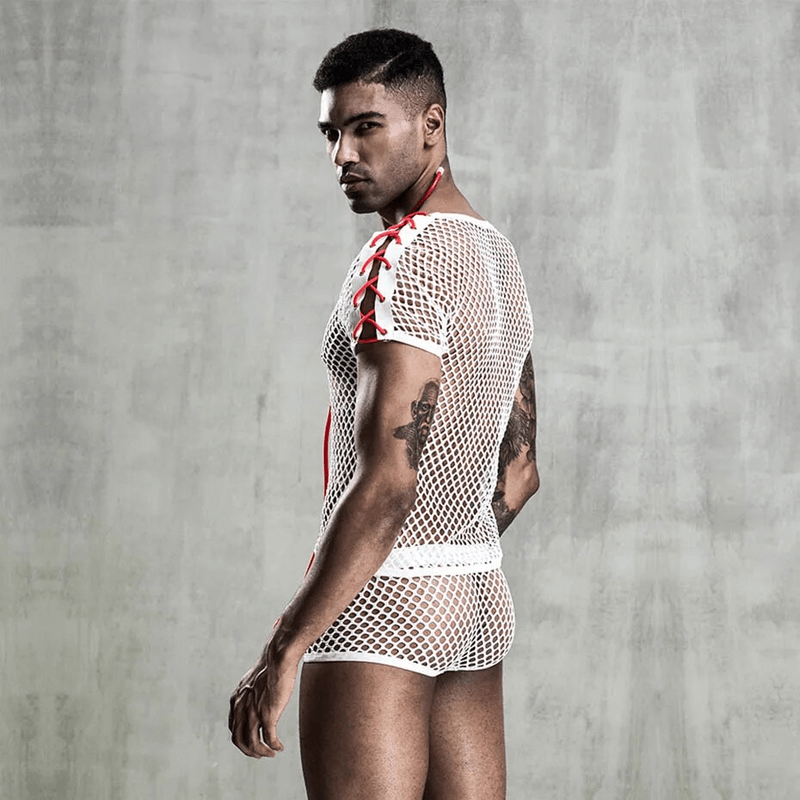 Men's Doctor Erotic Uniform / Mesh Erotic Cosplay Underwear - EVE's SECRETS