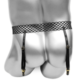 Men's Garter Belts / Sexy Lingerie with Floral Suspenders / Erotic Nightwear for Male - EVE's SECRETS