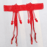 Men's Garter Belts / Sexy Lingerie with Floral Suspenders / Erotic Nightwear for Male - EVE's SECRETS