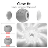 Men's Gray Cup Maturbator / Male Silicone Penis Vibrators / Adult Sex Toys - EVE's SECRETS
