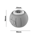 Men's Gray Cup Maturbator / Male Silicone Penis Vibrators / Adult Sex Toys - EVE's SECRETS