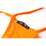 Men's Mesh Transparent Briefs / Low Rise G-Strings with Elastic Waistband / Male Sexy Underwear - EVE's SECRETS