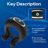 Men's Remote Vibrators / Silicone Penis Ring Masturbator / App Controlled Sex Toys - EVE's SECRETS