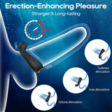 Men's Remote Vibrators / Silicone Penis Ring Masturbator / App Controlled Sex Toys - EVE's SECRETS