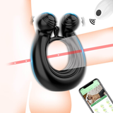 Men's Remote Vibrators / Silicone Penis Ring Masturbator / App Controlled Sex Toys - EVE's SECRETS