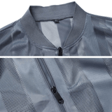 Men's See-Through Sleeveless Jacket / Sexy Lightweight Outdoor Zipper Vest / Male Outfits - EVE's SECRETS