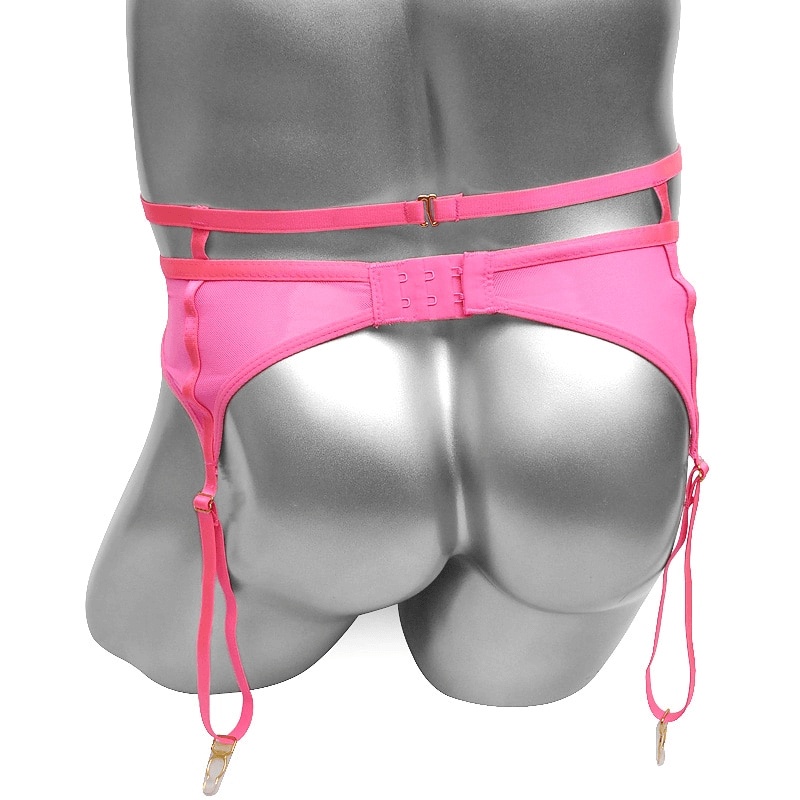 Men's Suspenders with Embroidery / Sexy See-Through Lingerie / Male Erotic Underwear - EVE's SECRETS