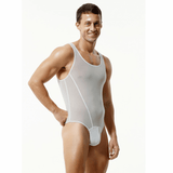 Men's Underwear / Sexy Mesh Bodysuit / Breathable Undershirt for Male - EVE's SECRETS