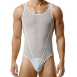 Men's Underwear / Sexy Mesh Bodysuit / Breathable Undershirt for Male - EVE's SECRETS