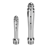 Metal Anal Dildo with 7 Holes Side Opening / Adult Sex Toy for Couples - EVE's SECRETS