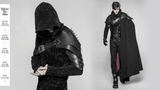 Metal-buckled Strap for Punk Armor with Spiked Shoulder