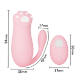 Mini Vibrator with Remote Control / Female Clitoris Stimulator / Women's Sex Toys - EVE's SECRETS
