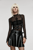 Modifiable Punk PU Leather Y-Shaped Shoulder Straps