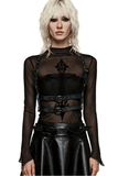 Modifiable Punk PU Leather Y-Shaped Shoulder Straps