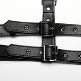 Modifiable Punk PU Leather Y-Shaped Shoulder Straps