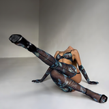 Multicolor Erotic Women's Lingerie / Sexy Female Bra Sets / Intimate Mesh Outfits - EVE's SECRETS