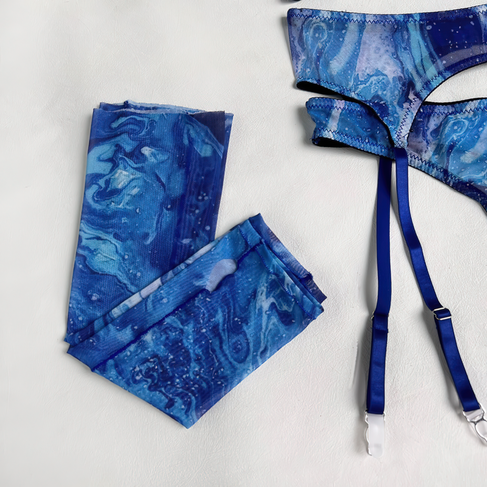 Multicolor Erotic Women's Lingerie / Sexy Female Bra Sets / Intimate Mesh Outfits - EVE's SECRETS