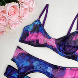 Multicolor Erotic Women's Lingerie / Sexy Female Bra Sets / Intimate Mesh Outfits - EVE's SECRETS