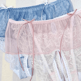 Open Crotch Panties For Men / Sexy See-Through Lingerie / Male Briefs with Low-Rise - EVE's SECRETS