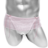 Open Crotch Panties For Men / Sexy See-Through Lingerie / Male Briefs with Low-Rise - EVE's SECRETS