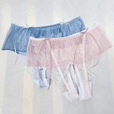 Open Crotch Panties For Men / Sexy See-Through Lingerie / Male Briefs with Low-Rise - EVE's SECRETS