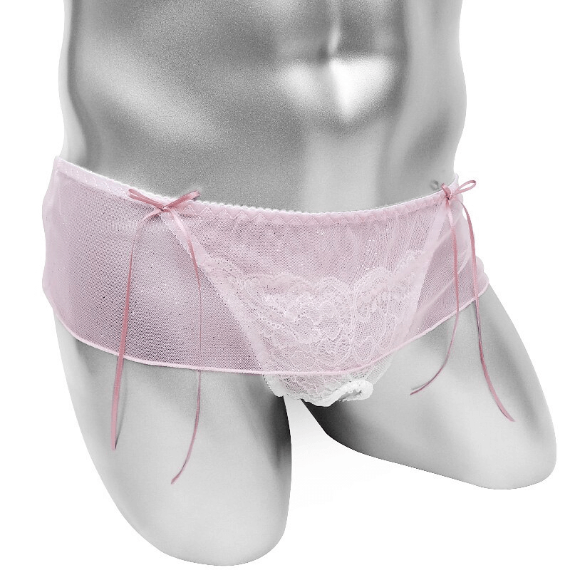 Open Crotch Panties For Men / Sexy See-Through Lingerie / Male Briefs with Low-Rise - EVE's SECRETS
