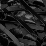 Opulent Velvet Gothic Women's Dress with Vine Cutout