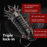 Penis Enlargement Sleeve Cock Rings / Erotic Sex Toys For Men / Adult Enlargement Glans - EVE's SECRETS