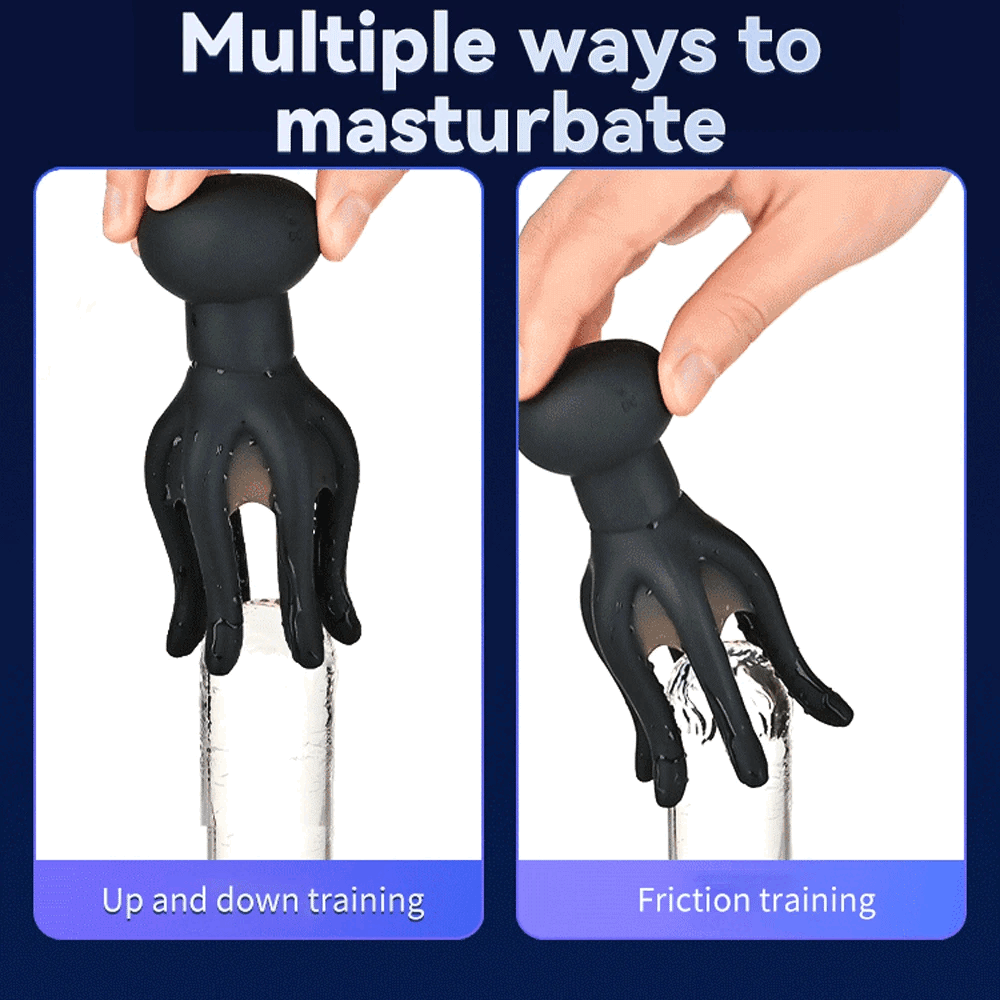 Penis Silicone Massager / Male Masturbator for Glans