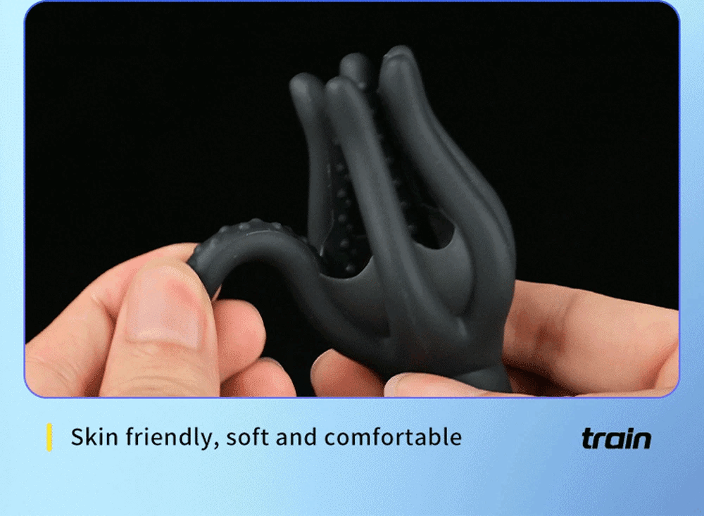 Penis Silicone Massager / Male Masturbator for Glans