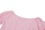 Pink Dress with Elegant Lace Details for Women