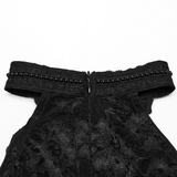 Pleated Halter Neck Top with Decorative Lace Detailing