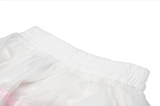 Pleated Mini Skirt with Pink Bows - Sweet Lolita Style