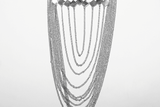 Punk Gothic Sexy Halter Harness with Spikes and Chain Details