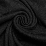 Punk-Inspired Men's Black Mesh Hoodie T-shirt