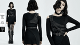 Punk Shoulder Harness Featuring Metal Embellishments