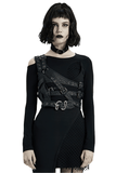 Punk Shoulder Harness Featuring Metal Embellishments