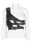 Punk Shoulder Harness Featuring Metal Embellishments