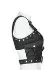 Punk Shoulder Harness Featuring Metal Embellishments