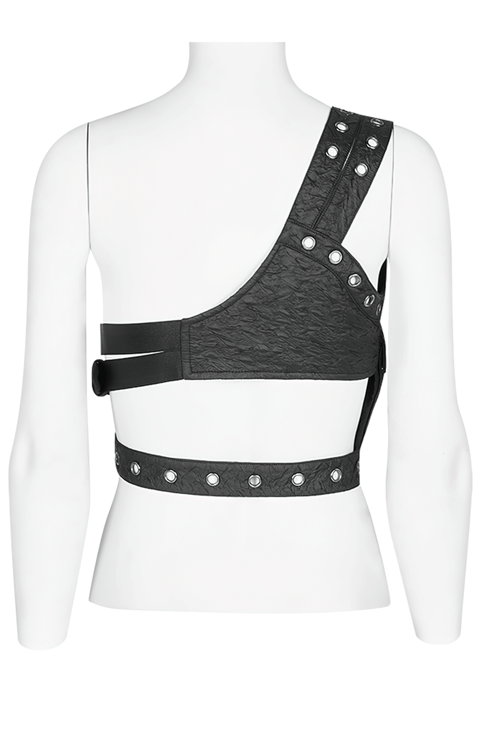 Punk Shoulder Harness Featuring Metal Embellishments